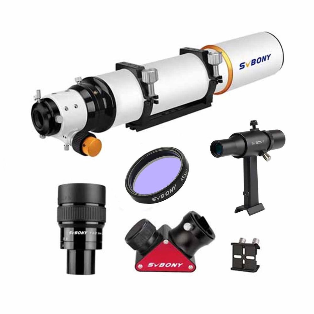 SV503 80/102ED F7 Refractor Telescope Set For Lunar Eclipse Viewing