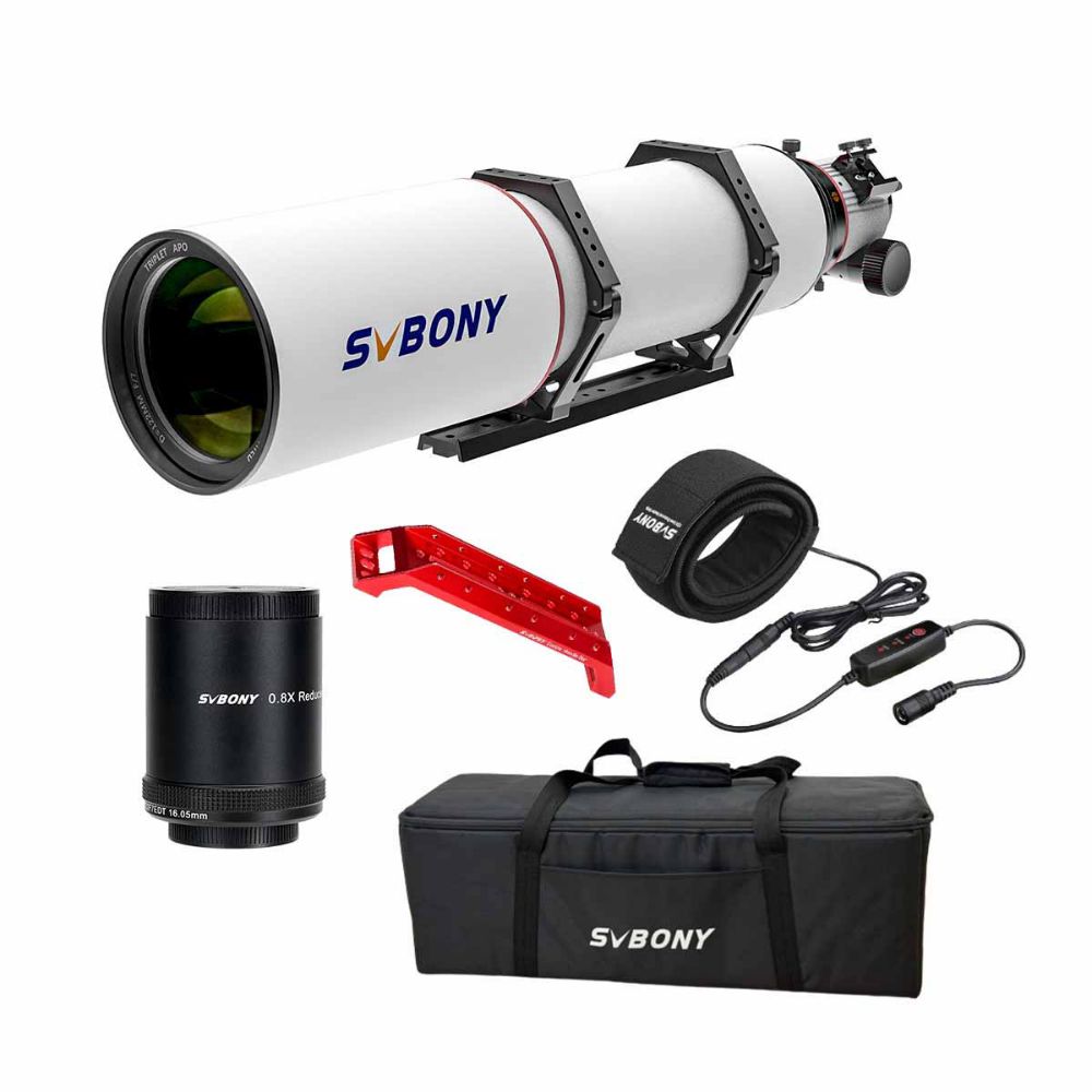 SVBONY SV550 APO Refractor Telescope Apochromatic Triplet 122mm F7 Telescope With Case Bag for Deep Sky Astrophotography