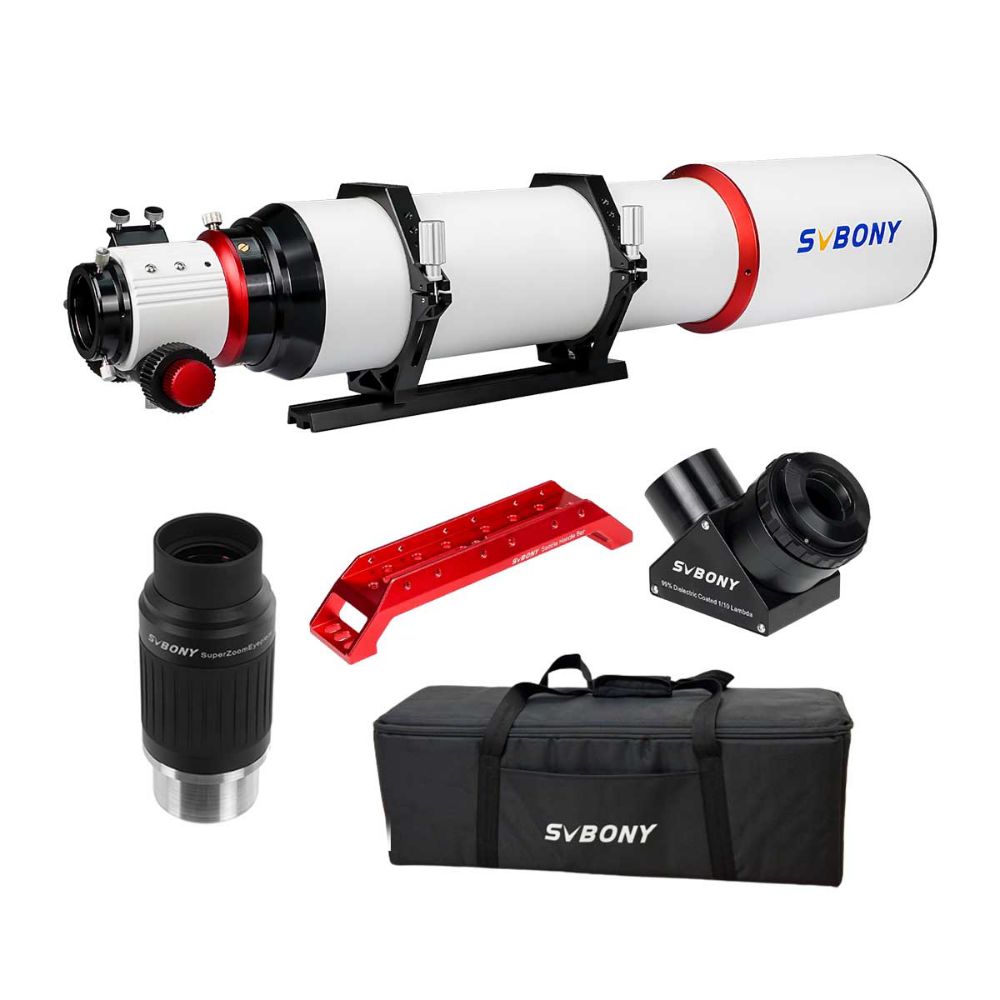 SV550 122 Triplet APO Telescope Set For Astronomical Visual Observation