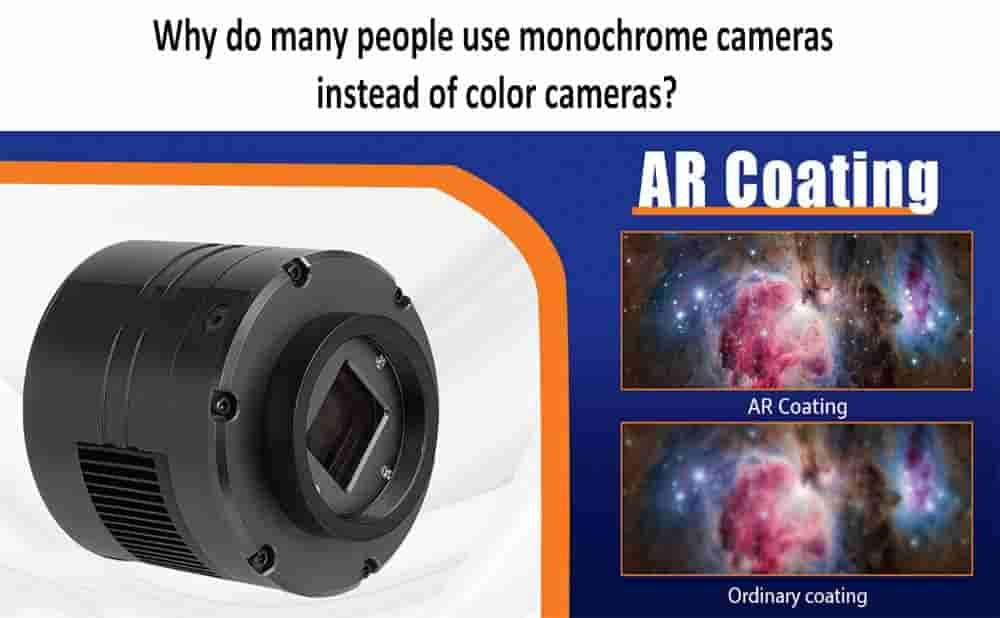 Why do many people use monochrome cameras instead of color cameras？