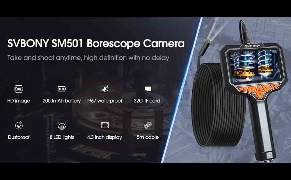 SM501-HD Digital Endoscope 
