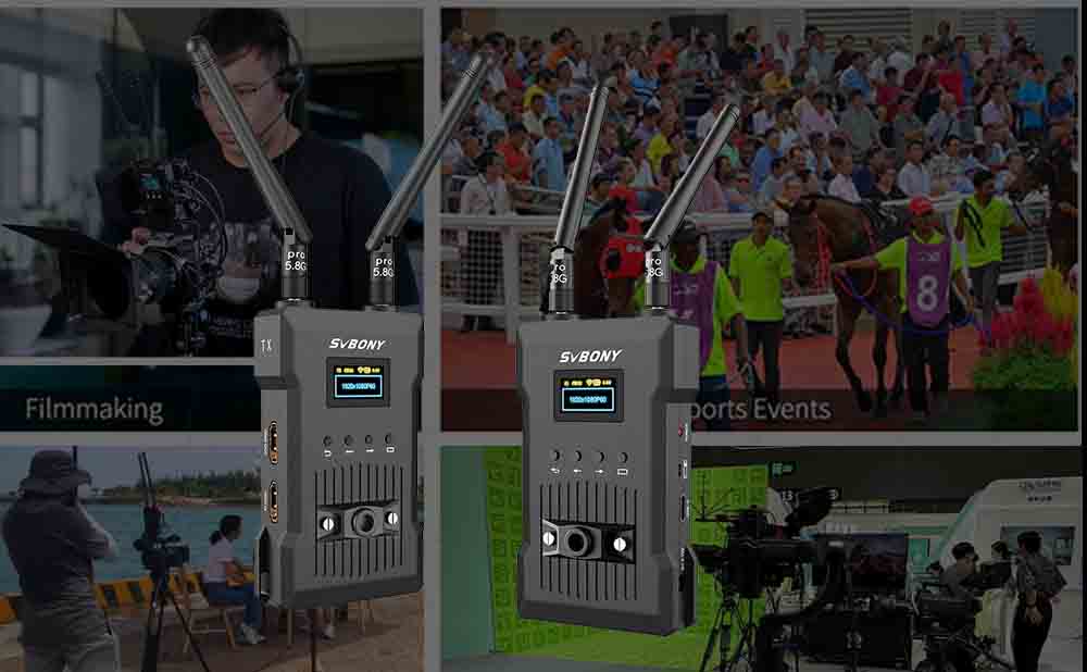 Boost Your Sports Broadcasting with SVBONY ST1 HDMI Wireless Transmission System