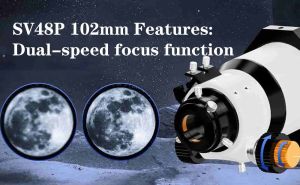 SV48P 102mm: Astronomical Telescope with Dual-Speed Focuser doloremque