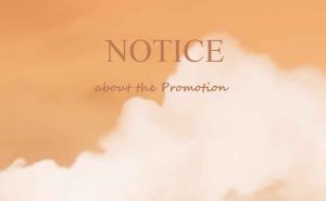 Notice about the Promotion in Nov. doloremque