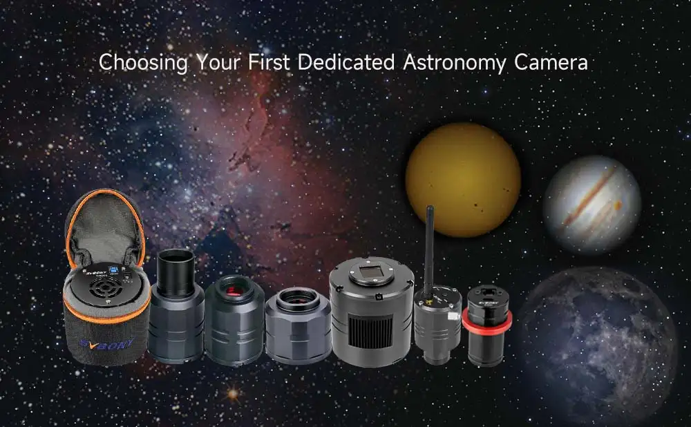 Choosing Your First Dedicated Astronomy Camera