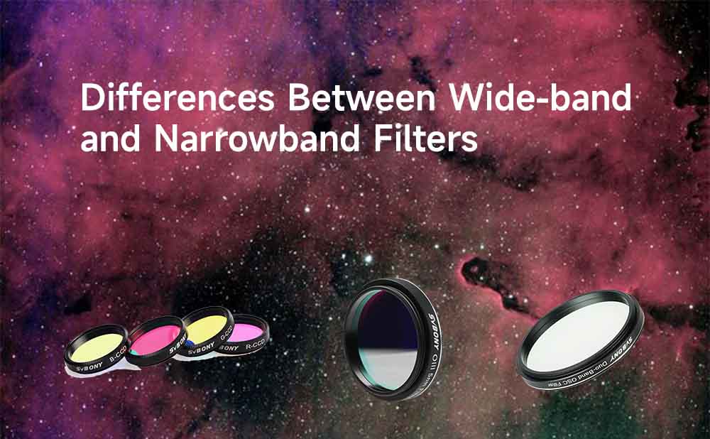 Differences Between Wide-band and Narrowband Filters