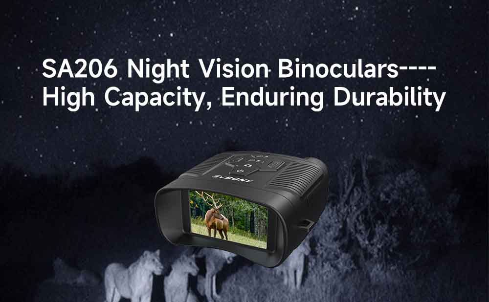 SA206 Night Vision Binoculars--High Capacity, Enduring Durability