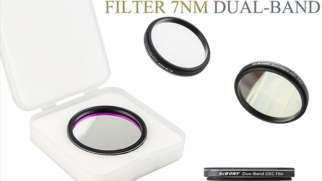 About Dual-Band You Need to Know These ---SV220 Telescope Filter 7nm Nebula 1.25/2 Inches