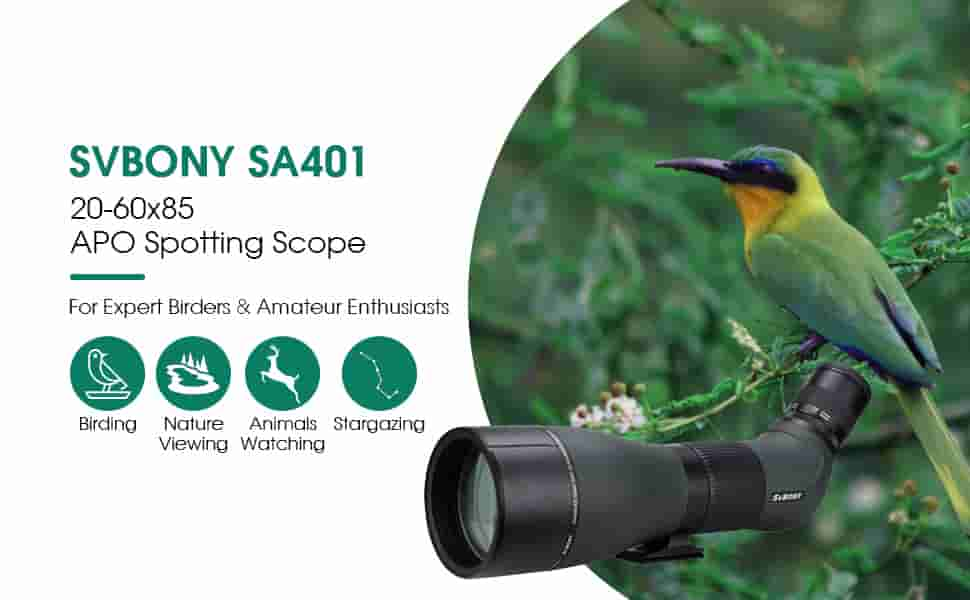 The new APO spotting scope-SA401