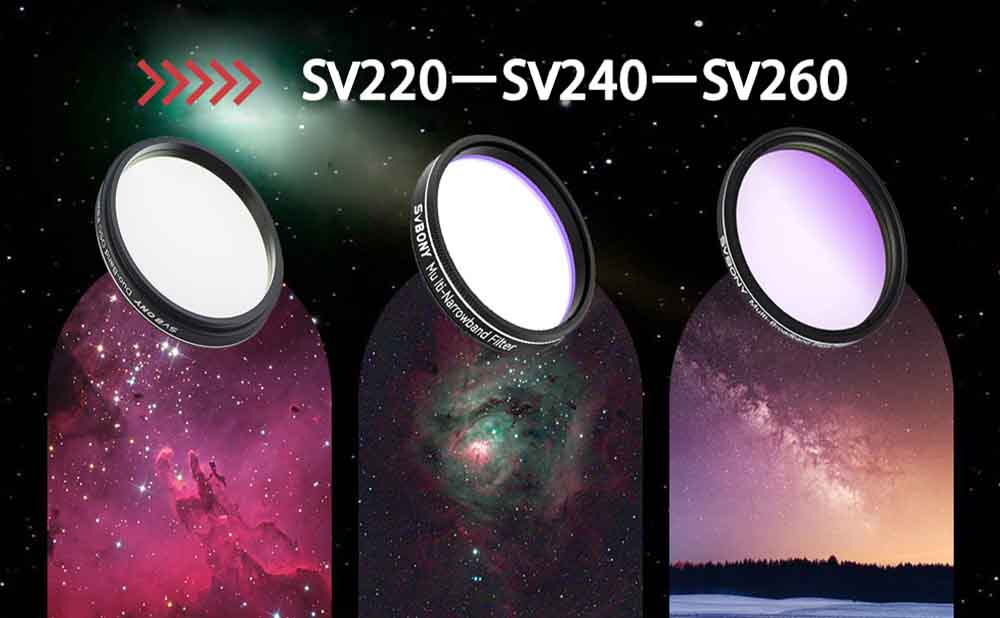 Differences Between Narrowband Filters, Broadband Filters, and Multiband Filters: SV220, SV260, and SV240