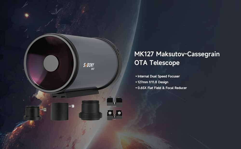 SVBONY MK127 Maksutov-Cassegrain Telescope OTA