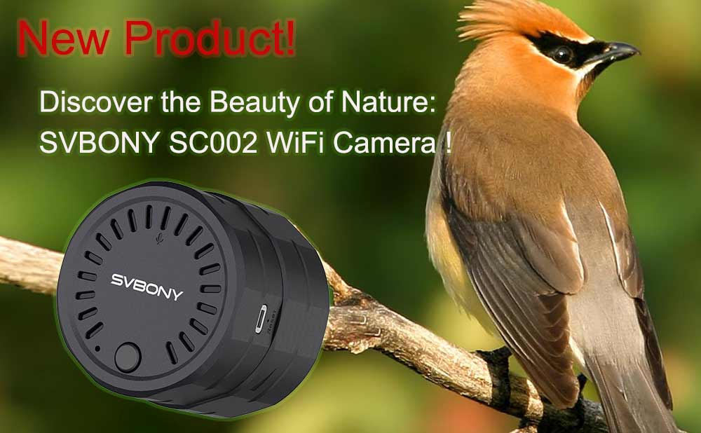 Discover the Beauty of Nature: SVBONY SC002 WIFI Camera!